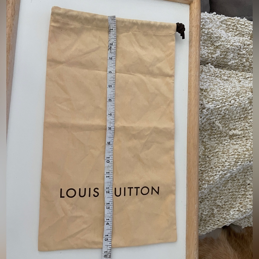 Louis Vuitton storage dust bag 9” x  16” ￼